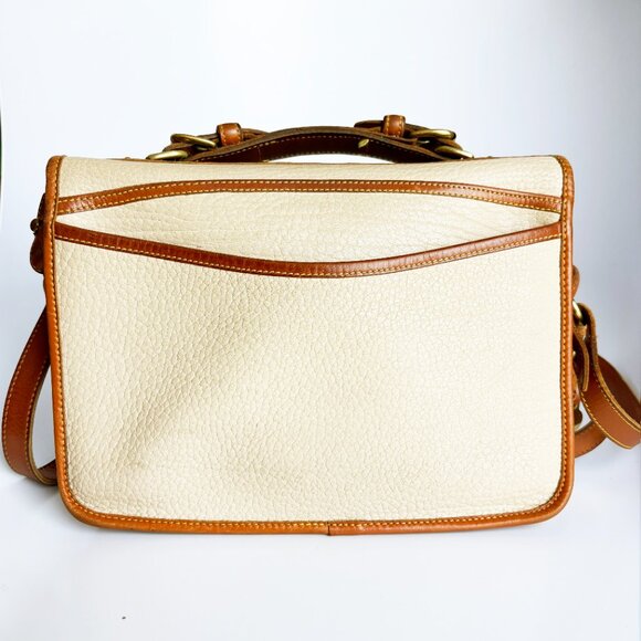 Dooney & Bourke All Weather Leather Vintage Carrier Shoulder Bag Style B… - Picture 6 of 10